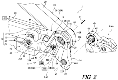 new bicycle derailleur patents